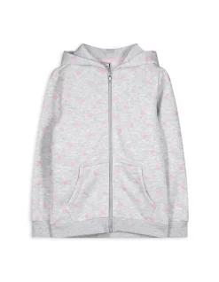 Sale Sweatjacke - Allover-Print Kinder Mädchenkleidung