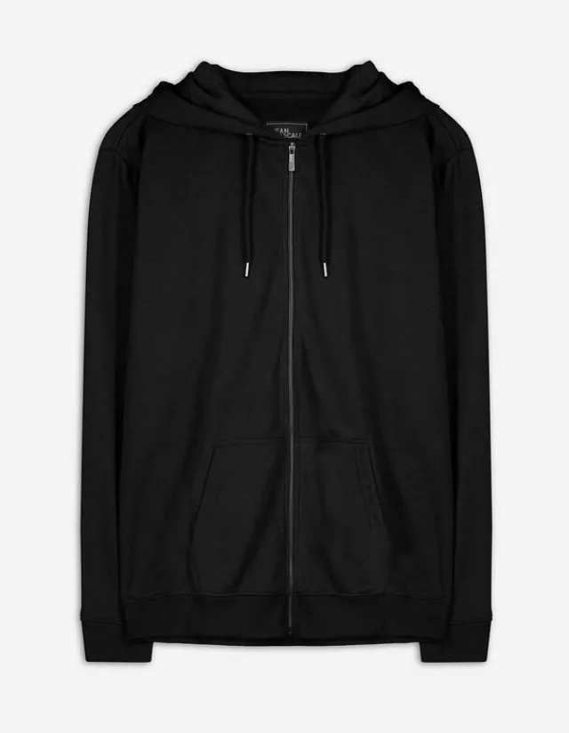 Outlet Sweatjacke - Kapuze mit Tunnelzug - Herren Sweatjacken