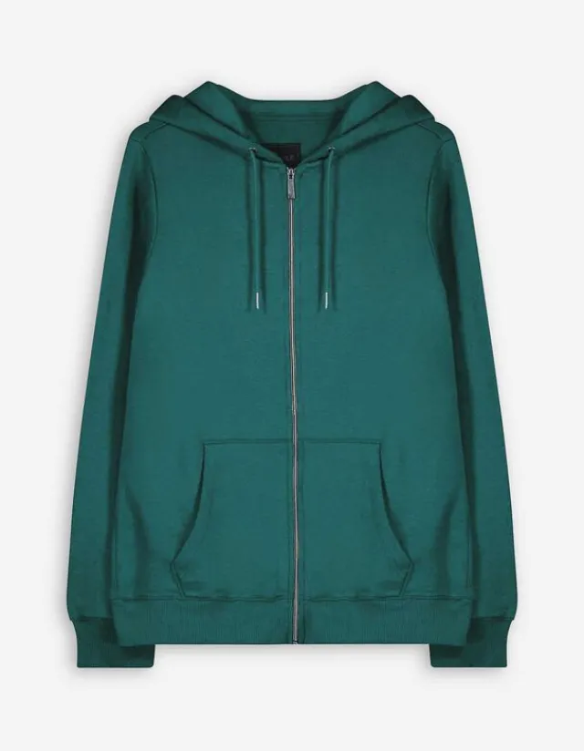 Fashion Sweatjacke - Kapuze mit Tunnelzug - Herren Sweatjacken