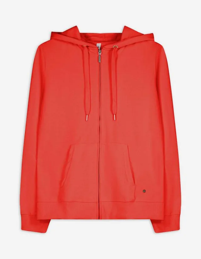 Clearance Sweatjacke - Kapuze mit Tunnelzug - Damen Sweatjacken