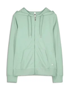 Discount Sweatjacke - Kapuze mit Tunnelzug - Damen Sweatjacken
