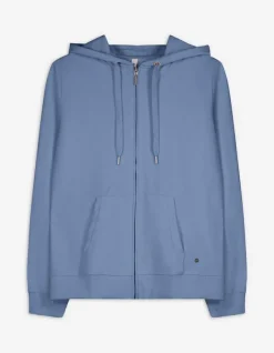 Discount Sweatjacke - Kapuze mit Tunnelzug - Damen Sweatjacken
