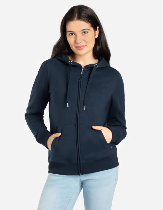 Best Sweatjacke - Kapuze mit Tunnelzug - Damen Sweatjacken