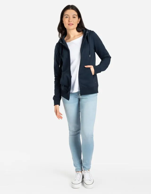 Best Sweatjacke - Kapuze mit Tunnelzug - Damen Sweatjacken