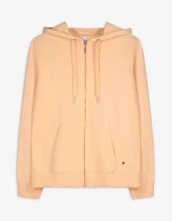 Fashion Sweatjacke - Kapuze mit Tunnelzug - Damen Sweatjacken