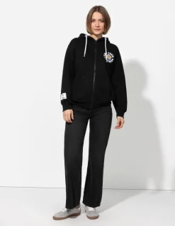 Best Sweatjacke - Rückenprint - Damen Sweatjacken