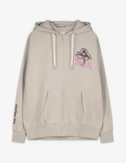 Clearance Sweatjacke - R&uuml;ckenprint - Damen Sweatjacken