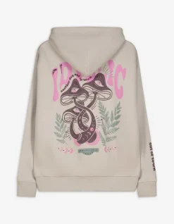 Clearance Sweatjacke - R&uuml;ckenprint - Damen Sweatjacken