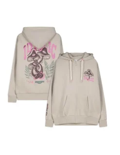 Clearance Sweatjacke - R&uuml;ckenprint - Damen Sweatjacken