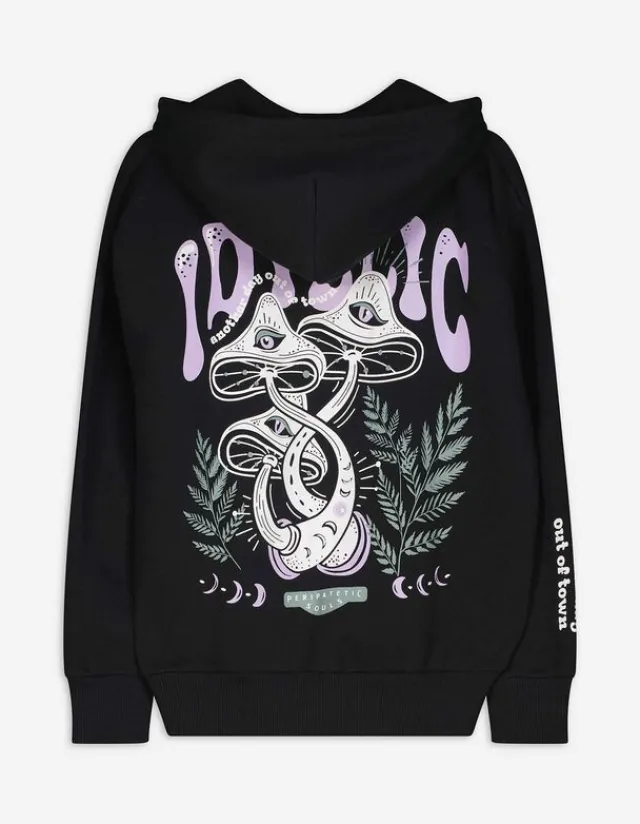 New Sweatjacke - Rückenprint - Damen Sweatjacken