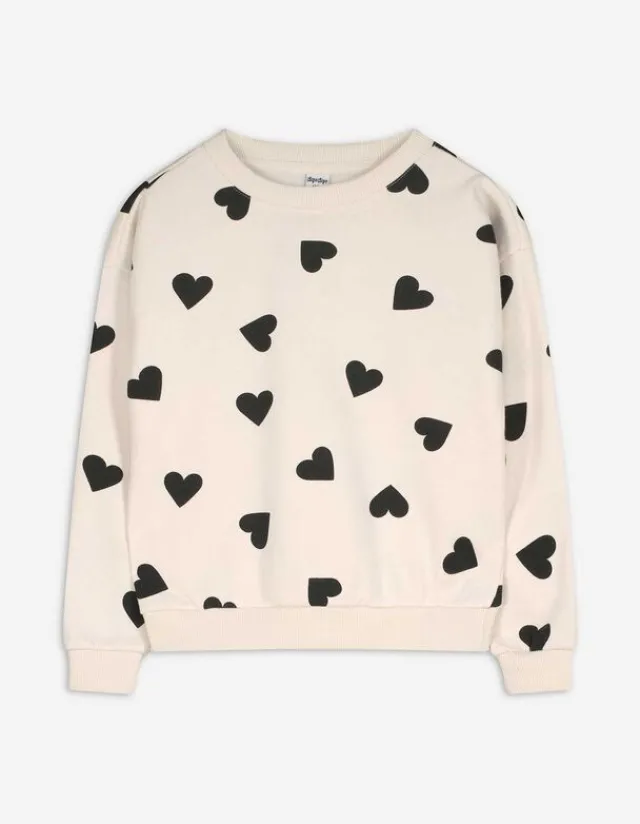 Online Sweatshirt - Allover-Muster - Kinder Mädchenkleidung