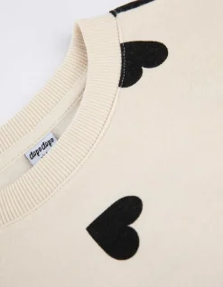Online Sweatshirt - Allover-Muster - Kinder Mädchenkleidung