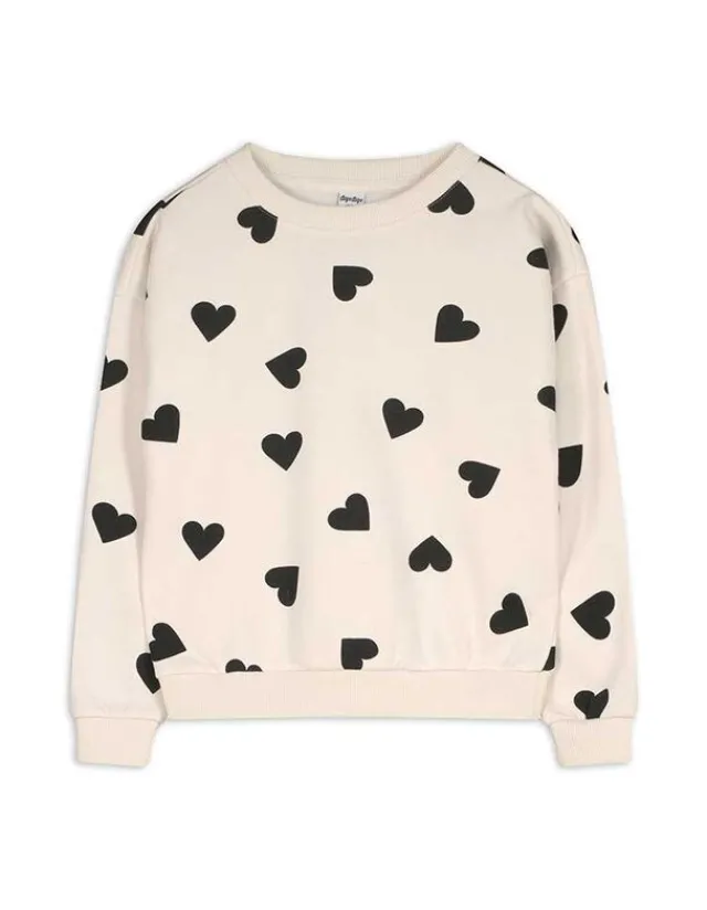 Online Sweatshirt - Allover-Muster - Kinder Mädchenkleidung