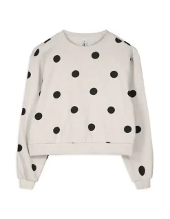 Discount Sweatshirt - Punktemuster - Damen Sweatshirts