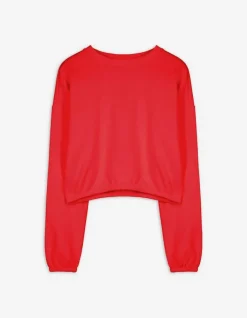 New Sweatshirt - Rundhals-Ausschnitt - Damen Sweatshirts