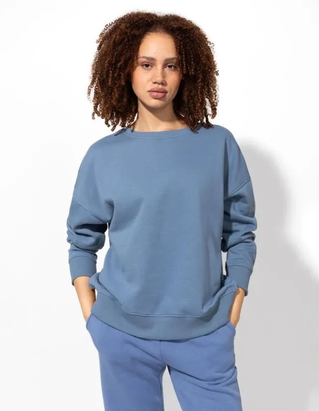 Outlet Sweatshirt - Rundhals-Ausschnitt - Damen Sweatshirts
