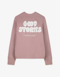 Fashion Sweatshirt - Rückenprint - Damen Sweatshirts