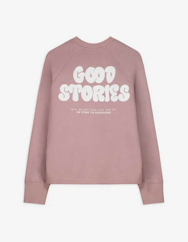 Fashion Sweatshirt - Rückenprint - Damen Sweatshirts