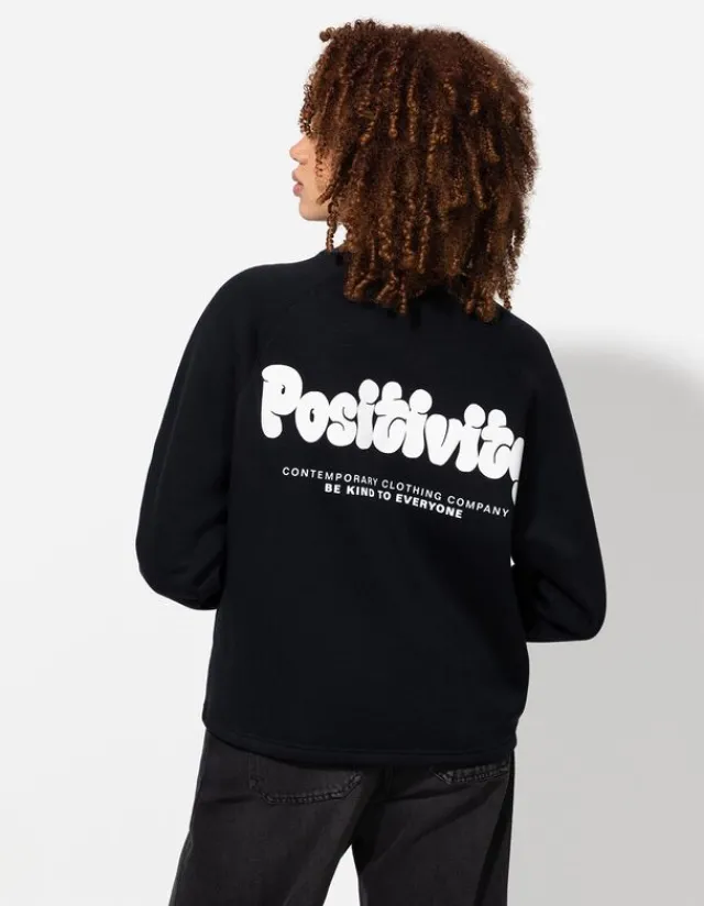 Discount Sweatshirt - Rückenprint - Damen Sweatshirts