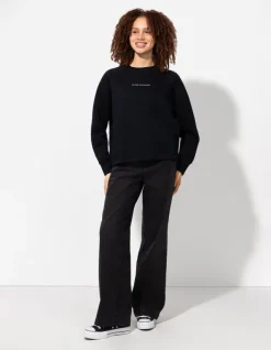 Discount Sweatshirt - Rückenprint - Damen Sweatshirts