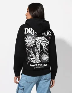New Sweatshirt - Rückenprint - Damen Sweatshirts