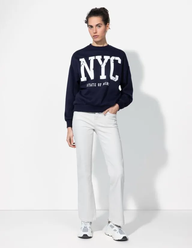Discount Sweatshirt - Schriftzug - Damen Sweatshirts