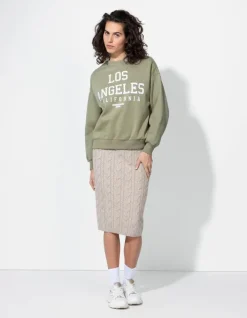 New Sweatshirt - Schriftzug - Damen Sweatshirts