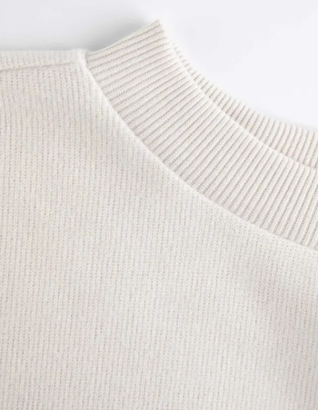 New Sweatshirt - Tunnelzug am Saum - Damen Sweatshirts