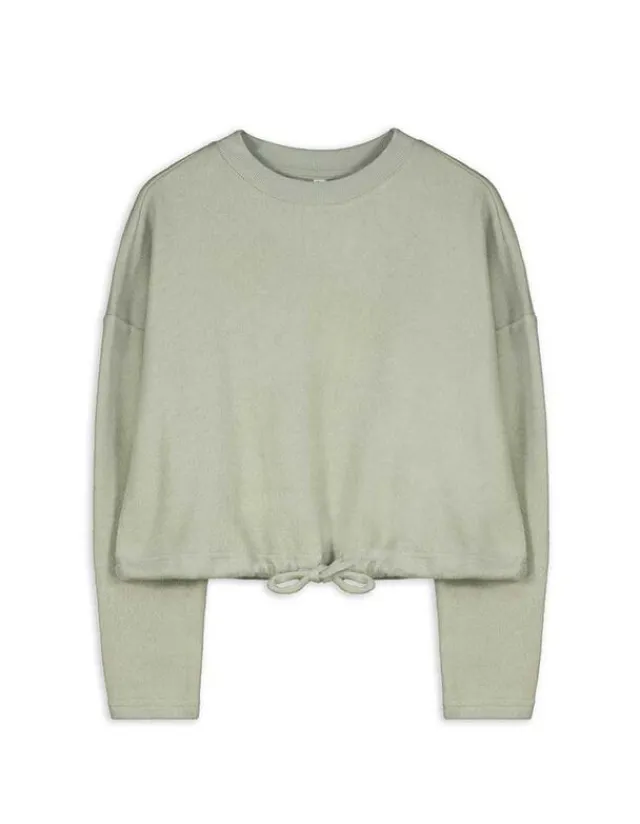 Online Sweatshirt - Tunnelzug am Saum - Damen Sweatshirts