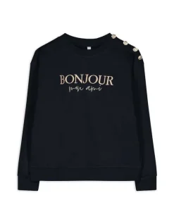 Sale Sweatshirt - Zierkn&ouml;pfe - Damen Sweatshirts