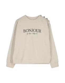 Outlet Sweatshirt - Zierkn&ouml;pfe - Damen Sweatshirts