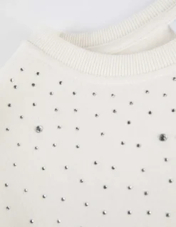 Discount Sweatshirt - Ziersteine - Damen Sweatshirts