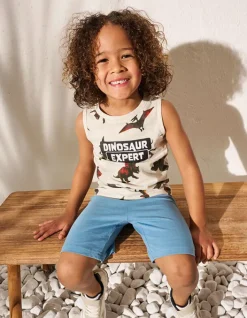 Fashion Tanktop - Dinosaurier Kinder Jungenkleidung