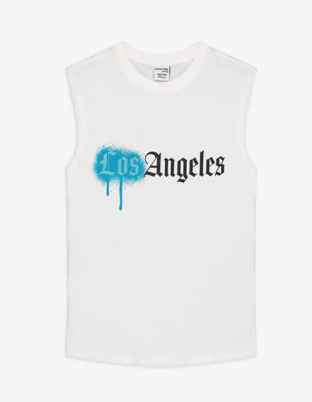 Online Tanktop - Messageprint Kinder Jungenkleidung