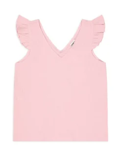 Best Top - Ärmel mit Volants Kinder Mädchenkleidung