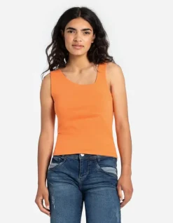 Best Top - Baumwoll-Mix Damen Tops