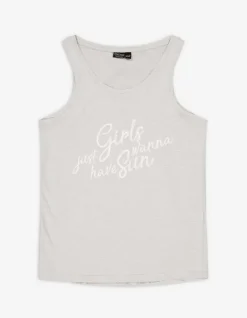 New Top - Frontprint Damen Tops