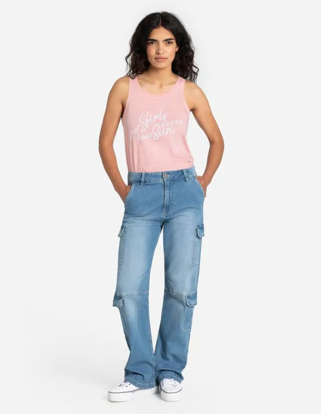 Hot Top - Frontprint Damen Tops