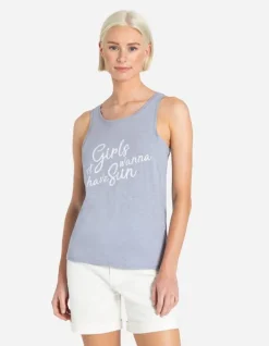 Hot Top - Frontprint Damen Tops