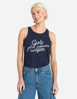 Hot Top - Frontprint Damen Tops