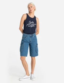 Hot Top - Frontprint Damen Tops
