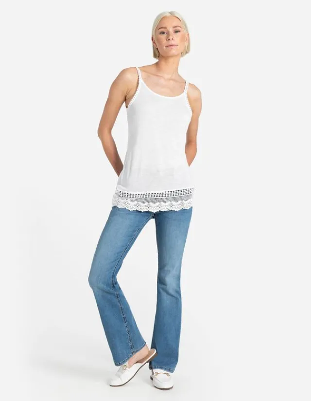 Hot Top - Lochspitze Damen Tops