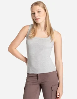 Discount Top - Rippenstruktur Damen Tops