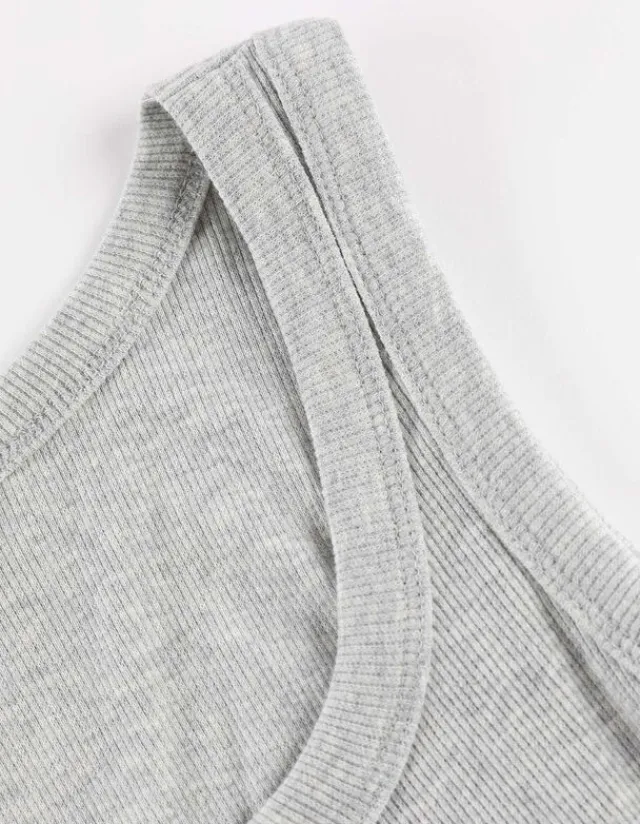 Discount Top - Rippenstruktur Damen Tops