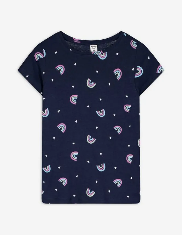 Sale T-Shirt - Allover-Print - Kinder Mädchenkleidung