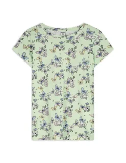 Online T-Shirt - Allover-Print - Kinder Mädchenkleidung
