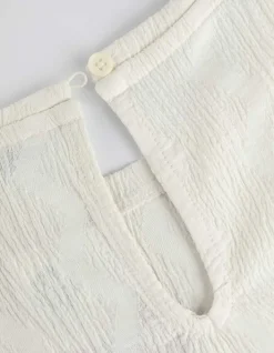 Hot T-Shirt - Ärmel mit fixiertem Aufschlag Damen Blusen