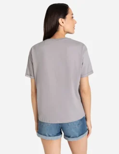 Sale T-Shirt - Ärmel mit fixiertem Aufschlag Damen T-shirts
