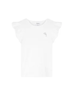 Clearance T-Shirt - Ärmel mit Volants Kinder Mädchenkleidung