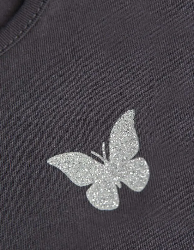 Online T-Shirt - Ärmel mit Volants - Kinder Mädchenkleidung